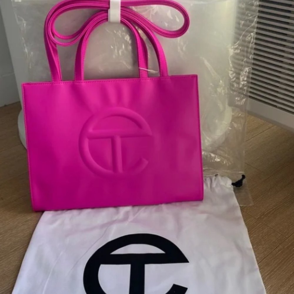 Authentic Telfar Medium Azalea Shopping Bag